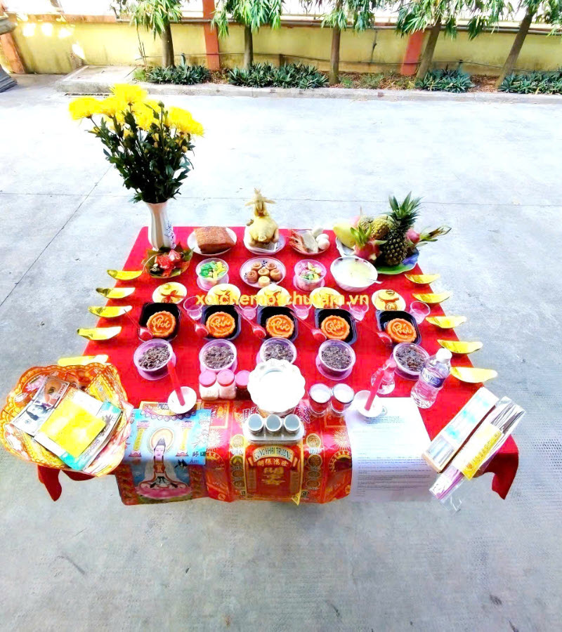 Mâm Cúng Động Thổ - Hình ảnh 2