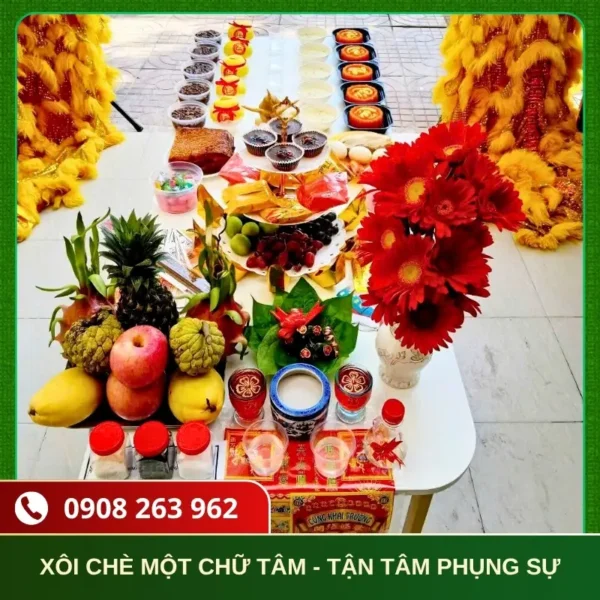 Mâm Cúng Khai Trương Cửa Hàng