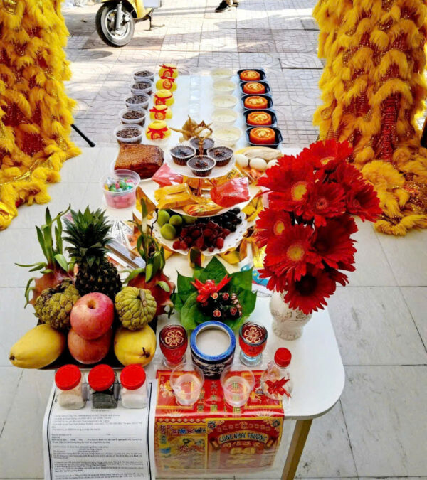 Mâm Cúng Khai Trương