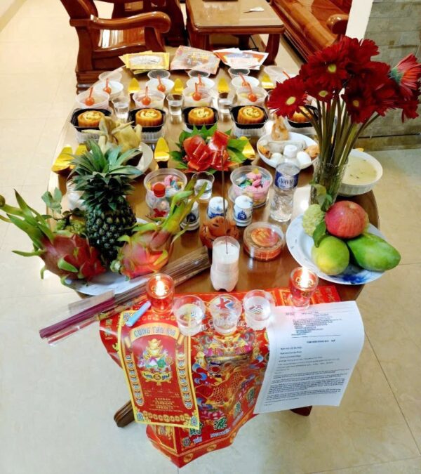 Mâm Cúng Nhà Mới