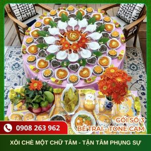 Mâm Cúng Thôi Nôi Bé Trai