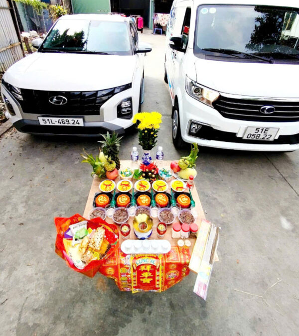 Mâm Cúng Xe