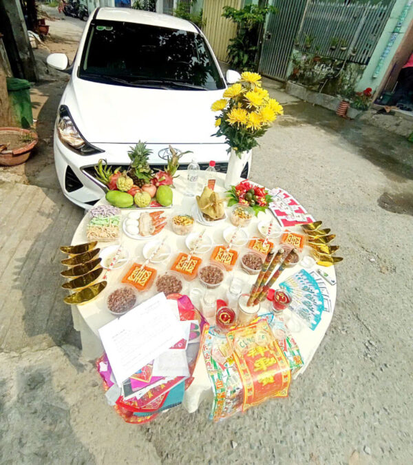 Mâm Cúng Xe