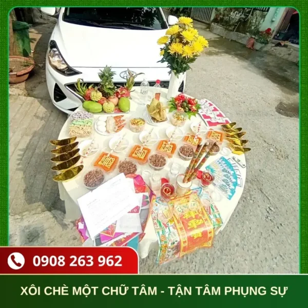 Mâm Cúng Xe