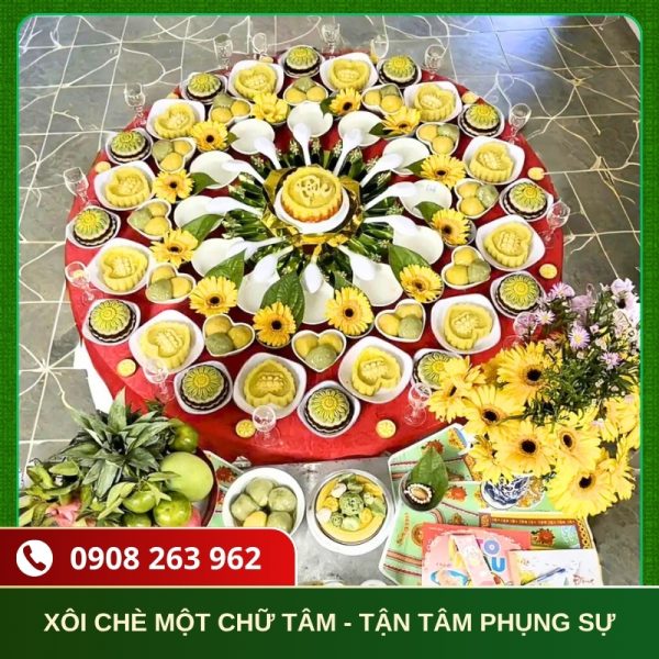 Mâm Cúng Thôi Nôi Bé Gái