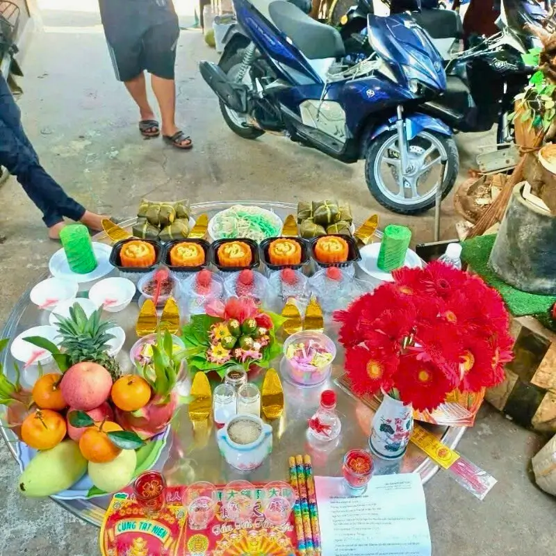 Mâm Cúng Tất Niên - Hình ảnh 5