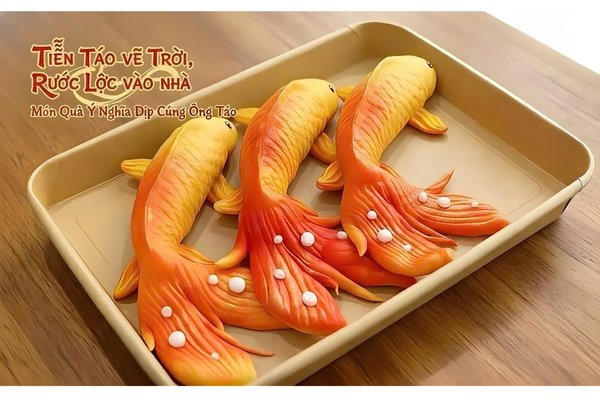 Tặng kèm sét 3 bánh cá chép