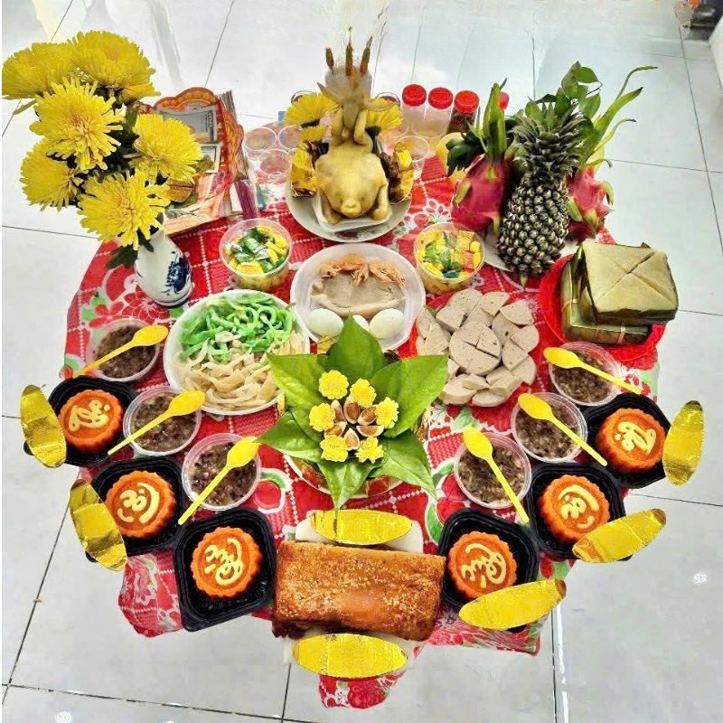 Mâm cúng giao thừa gói số 3