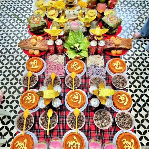 Mâm cúng giao thừa gói số 4