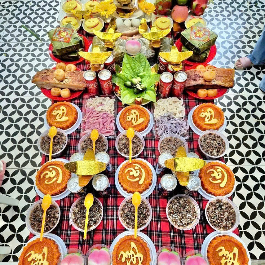 Mâm cúng giao thừa gói số 4